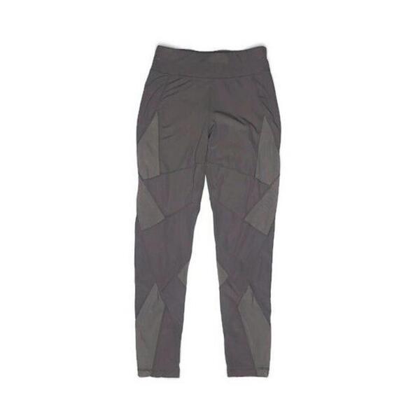Sweaty Betty Womens Leggings 7/8 Length Cropped Mesh Panels Gray Leggings Sz XS - Picture 2 of 7